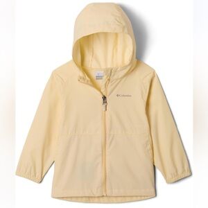 Columbia Girls' Switchback II Yellow Rain Jacket